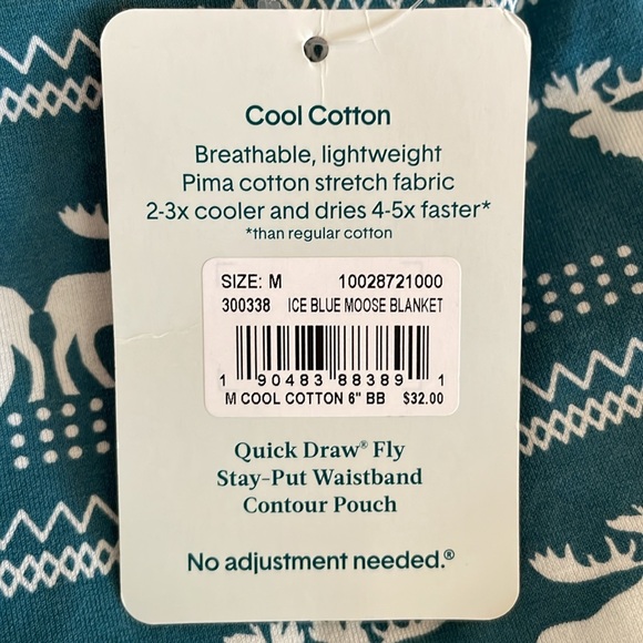 NWT Two Pair Bundle Tommy John Men’s Winter Themed Underwear Size M - Picture 4 of 4